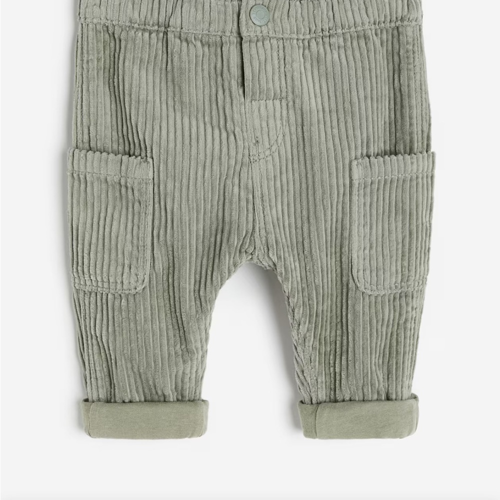 H&M Baby Corduroy Pants - Green